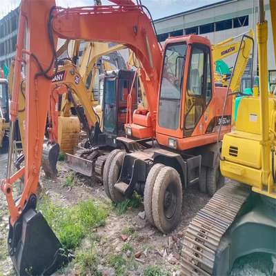 DH150W-7 Doosan Wheel Excavator σε καλή κατάσταση με υδραυλική βαλβίδα