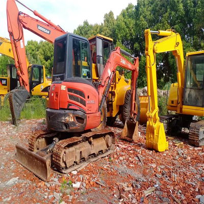 Ιαπωνία Εξαιρετική μεταχειρισμένη Kubota KX155 Μίνι Εκσκαφέας 5,5 τόνων με Bulldozer Crawler