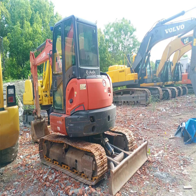 Ιαπωνία Εξαιρετική μεταχειρισμένη Kubota KX155 Μίνι Εκσκαφέας 5,5 τόνων με Bulldozer Crawler