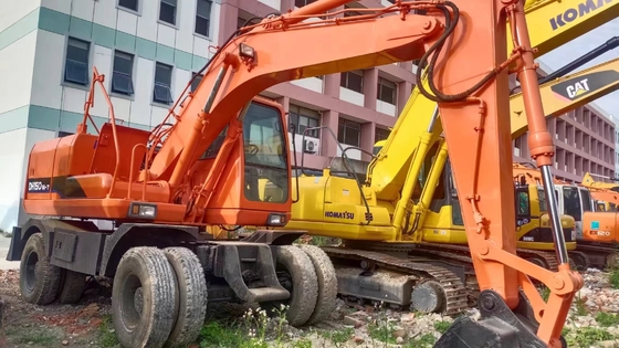 Ντουσάν DH150w-7 τροχιά εκσκαφέας πρωτότυπη μπογιά και 16000 KG σε απόθεμα για την κατασκευή