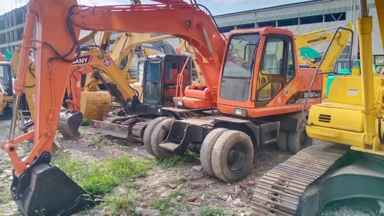 Ντουσάν DH150w-7 τροχιά εκσκαφέας πρωτότυπη μπογιά και 16000 KG σε απόθεμα για την κατασκευή