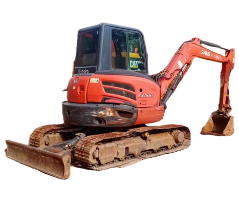 Εξαιρετική κατάσταση KUBOTA KX155-5 Εκσκαφέας με πρωτότυπο ιαπωνικό υδραυλικό σύστημα