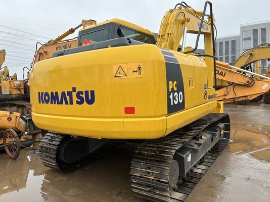 Καλή κατάσταση Komatsu PC130 Εκσκαφέας Δεύτερο χέρι Εκσκαφέας με χαμηλή εργάσιμη ώρα