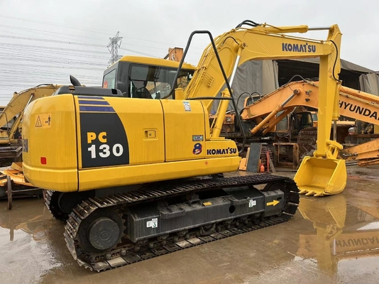 Καλή κατάσταση Komatsu PC130 Εκσκαφέας Δεύτερο χέρι Εκσκαφέας με χαμηλή εργάσιμη ώρα