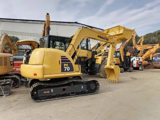 Κομάτσου PC70 Crawler Excavator 0,32M3 χωρητικότητα κουβάς Ιαπωνία εισαγόμενη αρχική εκσκαφέας