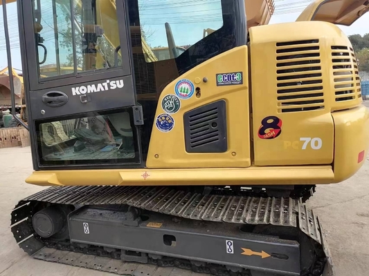 Κομάτσου PC70 Crawler Excavator 0,32M3 χωρητικότητα κουβάς Ιαπωνία εισαγόμενη αρχική εκσκαφέας