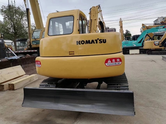 Ιαπωνία Εισαγόμενο σκάφος Komatsu PC60 με αυθεντικό κινητήρα και χαμηλή διάρκεια εργασίας