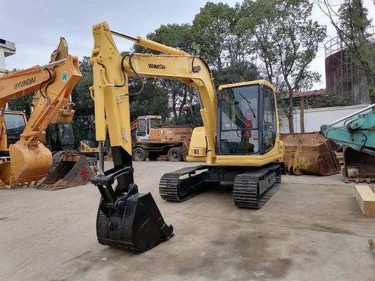 Ιαπωνία Εισαγόμενο σκάφος Komatsu PC60 με αυθεντικό κινητήρα και χαμηλή διάρκεια εργασίας