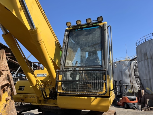 123.2kw λειτουργικό βάρος μεταχειρισμένο Komatsu Pc200-20 τόνων Crawler Excavator