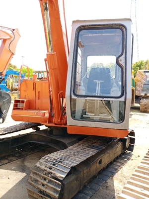Κινητήρας Quancai HITACHI EX60 Εκσκαφέας 6 τόνων Crawler Digger με χωρητικότητα κουβάς 0,32m3
