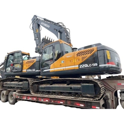 Αγοράστε μεταχειρισμένο Hyundai 220LC-9S Excavator Original Paint 90kw Power Liyuan υδραυλική βαλβίδα