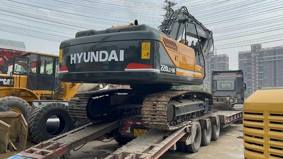Αγοράστε μεταχειρισμένο Hyundai 220LC-9S Excavator Original Paint 90kw Power Liyuan υδραυλική βαλβίδα