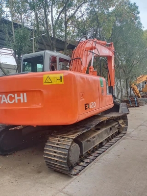 Χρησιμοποιούμενη εκσκαφέας HITACHI EX120 σε εξαιρετική κατάσταση λειτουργίας με 0-2000 ώρες εργασίας