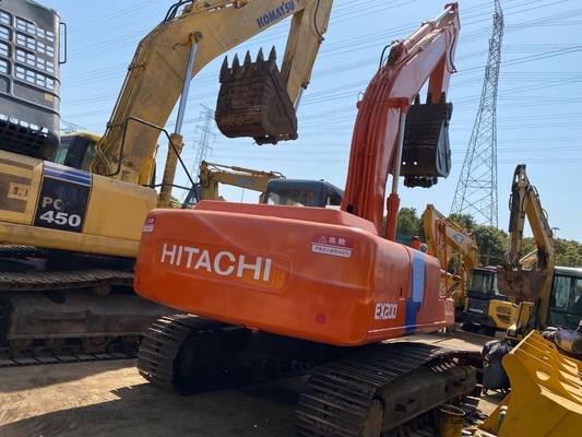 20000 KG βάρος μηχανής HITACHI EX200 Εκσκαφέας για κατασκευαστικά μηχανήματα σε απόθεμα