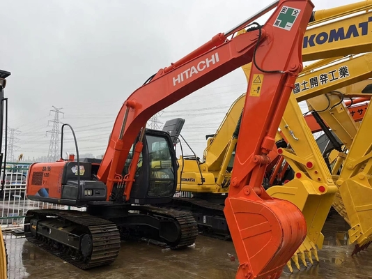 Χρησιμοποιούμενη HITACHI EX120 Εκσκαφέας 12 τόνων Εκσκαφέας με εξαιρετικές συνθήκες εργασίας