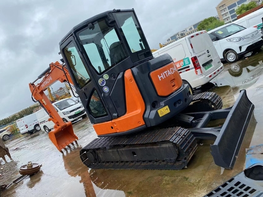 Χρησιμοποιούμενη Mini Excavator HITACHI ZX55 5,5 τόνων Μικρή σκάφτρα με υψηλή απόδοση εργασίας