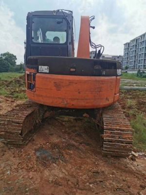 Ιαπωνία Αρχική HITACHI ZX75US Μίνι Excavator 7.5ton Crawler Υδραυλική σκάφτης σε αποθεματικό