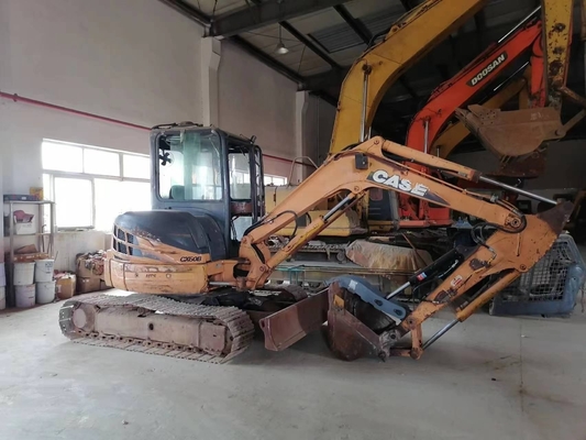 20KW CASE CX60B Mini Excavator Καλή απόδοση προσιτή για έργα κατασκευής