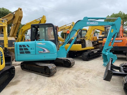 Χρησιμοποιούμενος εξορυκτής KOBELCO SK60 στη Σαγκάη μεταχειρισμένος εξορυκτής με χαμηλές ώρες εργασίας