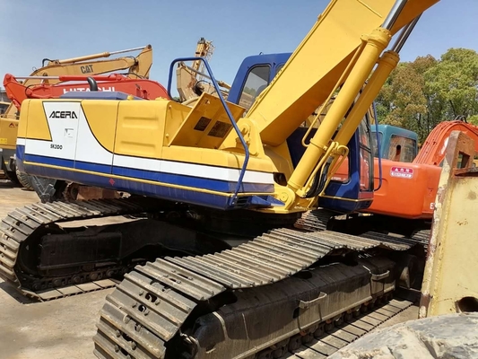 Καλή κατάσταση Kobelco SK200 μεταχειρισμένη σκάφτρα με χωρητικότητα κουβάς 1,2M3