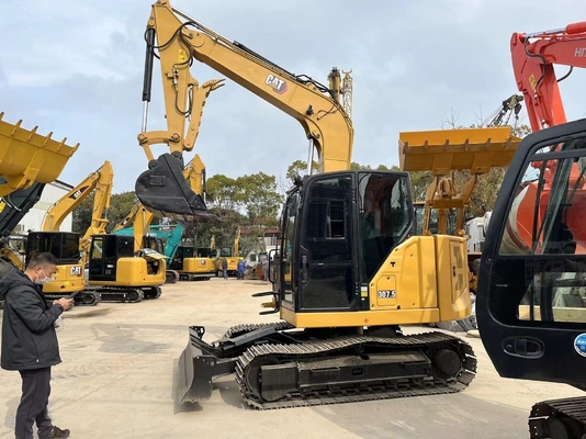 Χρησιμοποιούμενη mini εκσκαφέας Caterpillar 307.5 από την Ιαπωνία χαμηλές ώρες και βάρος μηχανής 7500 KG
