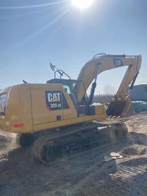 Χρησιμοποιούμενη σκάφτρα CAT 320GC με υδραυλική βαλβίδα Liyuan σε καλή κατάσταση