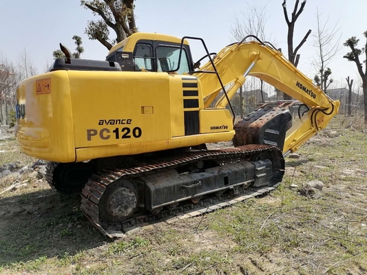 2023 Λιγότερες ώρες εργασίας Ο εξορυκτής Komatsu PC120 με κατασκευαστικά μηχανήματα από την Ιαπωνία