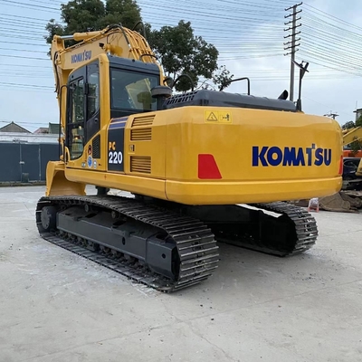 95KW Χρησιμοποιούμενη Komatsu PC220 Εκσκαφέας για την κατασκευή Εκσκαφέας 22TON Μηχανήματα από την Ιαπωνία