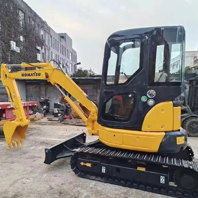 Μίνι σκάφτης KOMATSU PC35 Εκσκαφέας μεταχειρισμένο χαμηλή κατανάλωση καυσίμου και Ιαπωνία