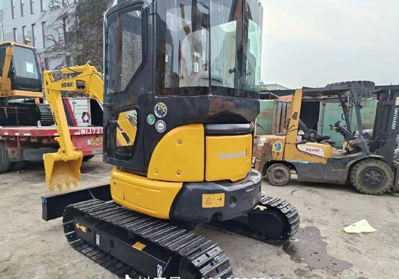 Μίνι σκάφτης KOMATSU PC35 Εκσκαφέας μεταχειρισμένο χαμηλή κατανάλωση καυσίμου και Ιαπωνία