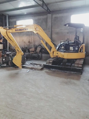 Λιγότερες ώρες εργασίας Χρησιμοποιείται Komatsu PC40 Εκσκαφέας για την κατασκευή Εκσκαφέας 4 τόνων Μηχανήματα