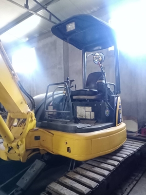 Λιγότερες ώρες εργασίας Χρησιμοποιείται Komatsu PC40 Εκσκαφέας για την κατασκευή Εκσκαφέας 4 τόνων Μηχανήματα