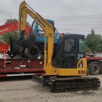 Κατώτερες ώρες εργασίας Αρχική Ιαπωνία Komatsu PC55 Εκσκαφέας για κατασκευαστικά μηχανήματα Καλύτερο