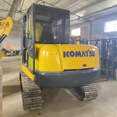 Μίνι Digger 5,6TON Χρησιμοποιείται KOMATSU PC56 Crawler Excavator στην Ιαπωνία με χαμηλή κατανάλωση καυσίμου