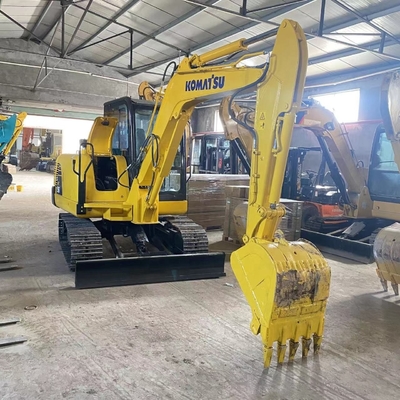 Μίνι Digger 5,6TON Χρησιμοποιείται KOMATSU PC56 Crawler Excavator στην Ιαπωνία με χαμηλή κατανάλωση καυσίμου