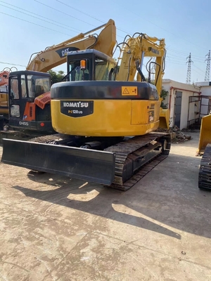 12000 KG Komatsu PC128 Εκσκαφέας Χρησιμοποιείται υδραυλικός αναρριχητικός σκάφτης για βαριές εργασίες