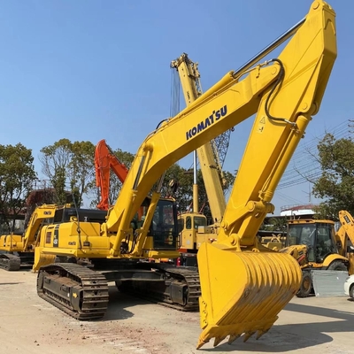 Ιαπωνία Εισαγωγή μεταχειρισμένο Komatsu PC450 Excavator Χρησιμοποιείται 45Ton Digger στην αυλή της Σαγκάης