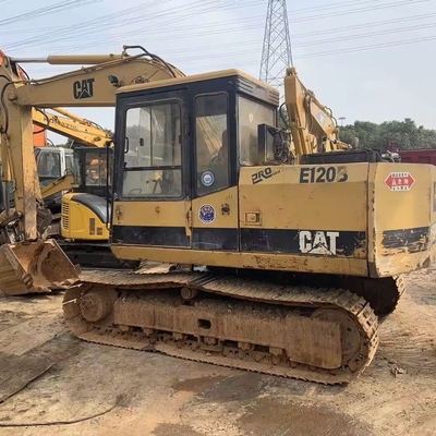 Κατώτερες ώρες εργασίας CAT E120B Excavator Crawler Used Good Condition Digger σε αποθέματα