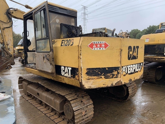 Κατώτερες ώρες εργασίας CAT E120B Excavator Crawler Used Good Condition Digger σε αποθέματα