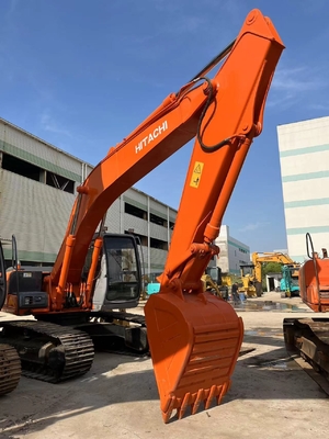 Χρησιμοποιούμενος εξορυκτής HITACHI EX200 Zaxis 120-6 με κινητήρα ISUZU και υδραυλική βαλβίδα Vickers