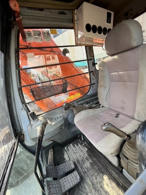 Χρησιμοποιούμενος εξορυκτής HITACHI EX200 Zaxis 120-6 με κινητήρα ISUZU και υδραυλική βαλβίδα Vickers
