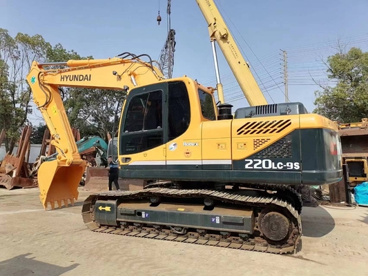 Η υγιεινή 220LC-9S Crawler Excavator και καλή κατάσταση για τα έργα σας σε απόθεμα