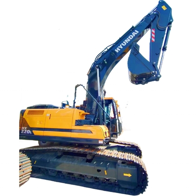 Αρχική Κορέα Χρησιμοποιείται Hyundai HX220L Excavator Crawler Digger με και σε καλή κατάσταση