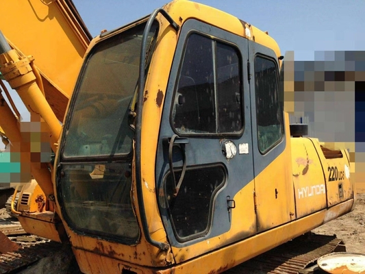 Κορέα Αρχική 22 τόνων Hyundai 220LC-5 μεταχειρισμένο Crawler Digger με Καλή Απόδοση
