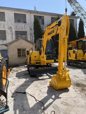 Χρησιμοποιούμενος Mini Excavator PC56 στη Σαγκάη /Χρησιμοποιούμενος Komatsu PC55mr Excavator MADE IN JAPAN