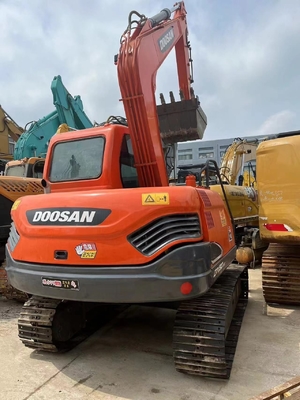 Αρχική μπογιά DOOSAN DX80-9C τροχιά υδραυλική εξορυκτήρα σε απόθεμα για την κατασκευή