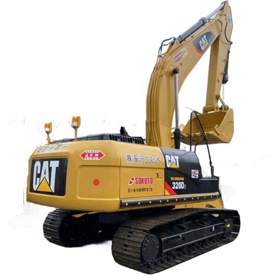 Αρχική ιαπωνική μηχανή Caterpillar 320D2 Χρησιμοποιούμενος σκάφτης με υδραυλική αντλία Changjiang