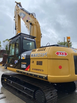 Αρχική ιαπωνική μηχανή Caterpillar 320D2 Χρησιμοποιούμενος σκάφτης με υδραυλική αντλία Changjiang