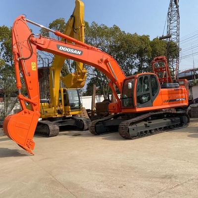 Χρησιμοποιούμενη εκσκαφέας Doosan DX300LC από την Ιαπωνία με αρχική μπογιά και υδραυλική αντλία Liyuan