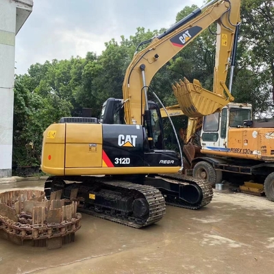 Χρησιμοποιούμενος Digger Ιαπωνία Original Paint Caterpillar 312D Excavator με 0-2000 ώρες εργασίας